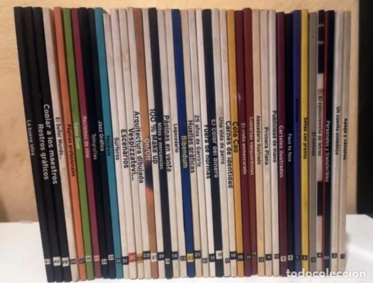 Libros de segunda mano: COLECCION DE 41 MINI LIBROS DISE&Ntilde;O GRAFICO SALVAT - DISE&Ntilde;O GR&Aacute;FICO CON MARISCAL