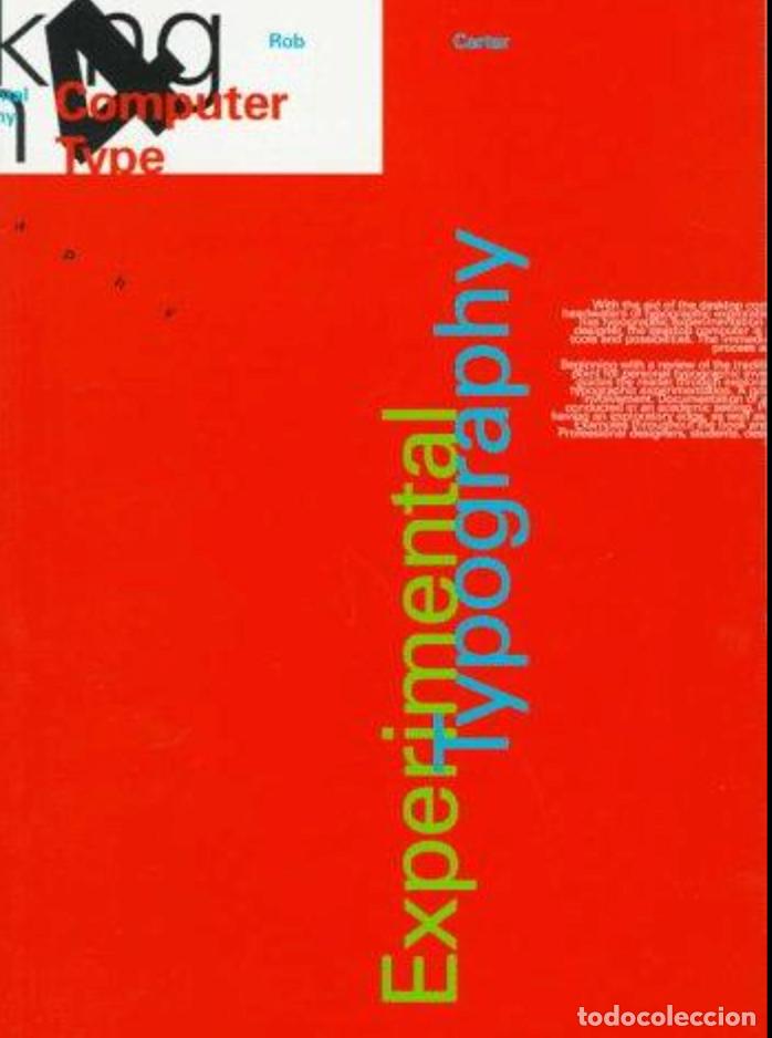 Second hand books: Experimental Typography (Bk. 4) (Working with computer type) Tipograf&iacute;a experimental con ordenador