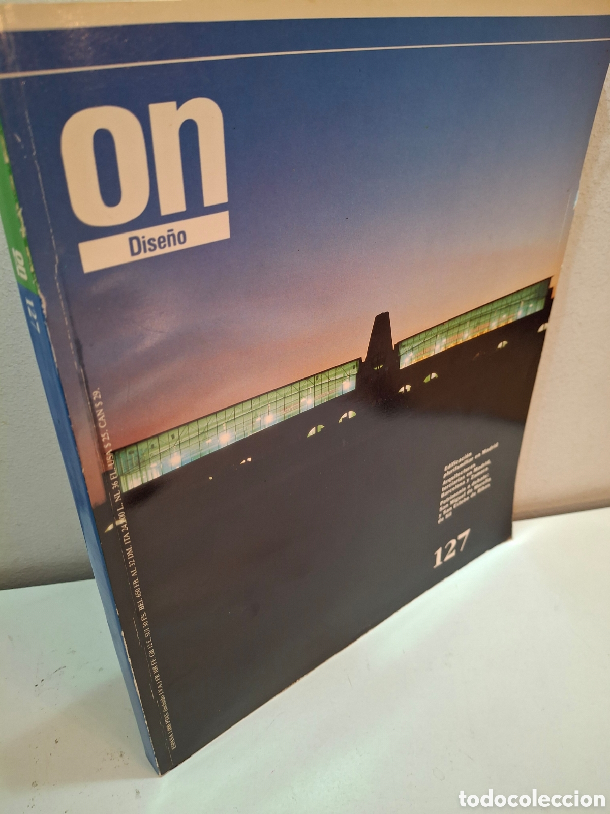 Libros de segunda mano: REVISTA ON DISE&Ntilde;O N&ordm; 127, DISE&Ntilde;O, ARQUITECTURA, ARTE, CONSTRUCCI&Oacute;N, 1979