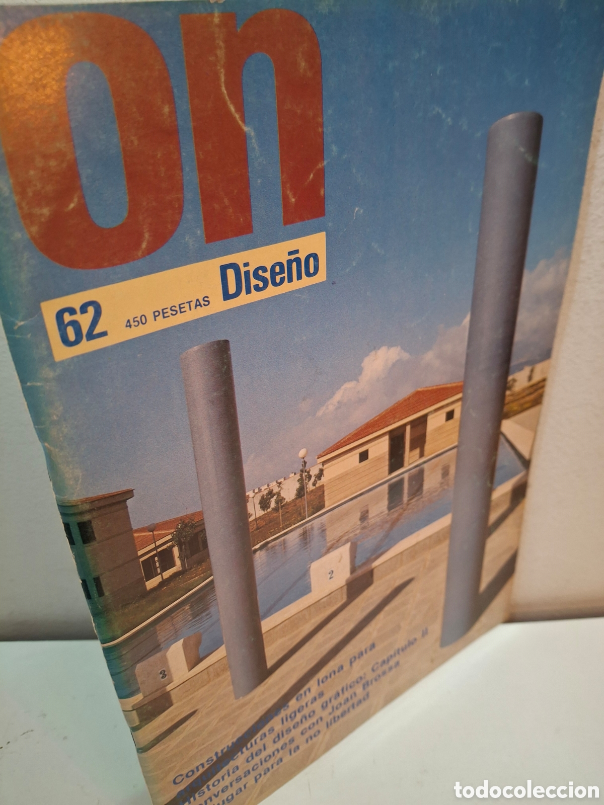 Libri di seconda mano: REVISTA ON DISE&Ntilde;O N&ordm; 62, CONSTRUCCIONES EN LONA, 1985