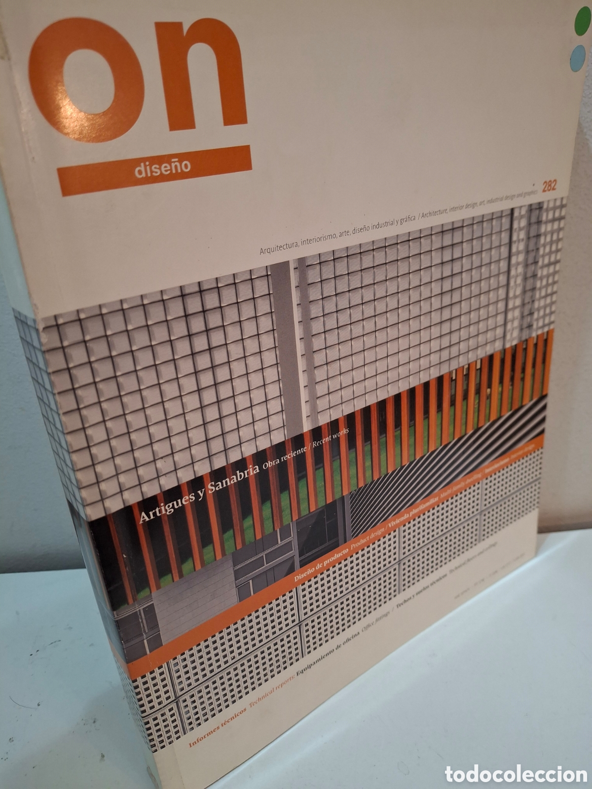 Libros de segunda mano: REVISTA ON DISE&Ntilde;O N&ordm; 282, ARTIGUES Y SANABRIA, OBRA RECIENTE, 2007