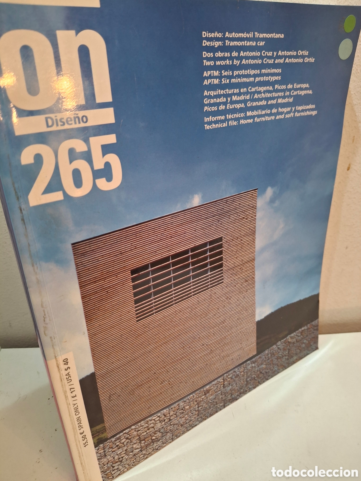 Libros de segunda mano: REVISTA ON DISE&Ntilde;O N&ordm; 265, 2005
