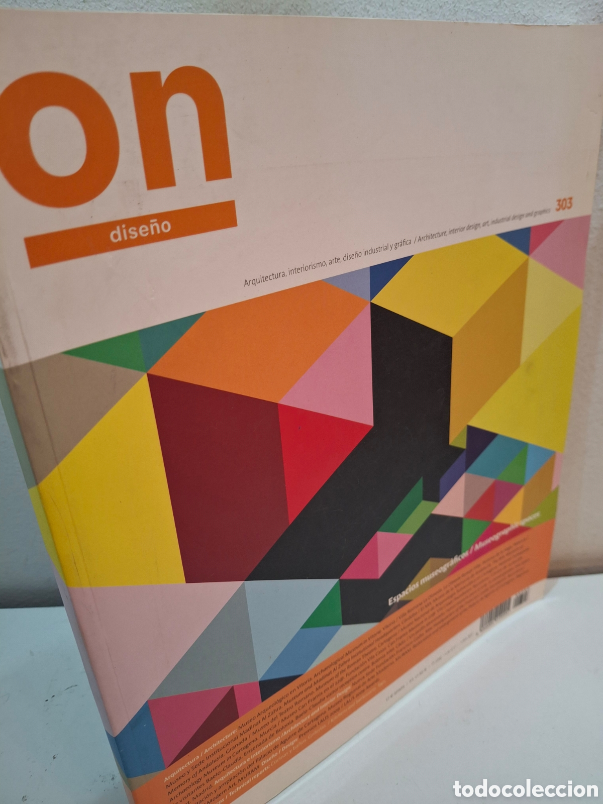 Libros de segunda mano: REVISTA ON DISE&Ntilde;O N&ordm; 303,ESPACIOS MUSEOGRAFICOS, 2009