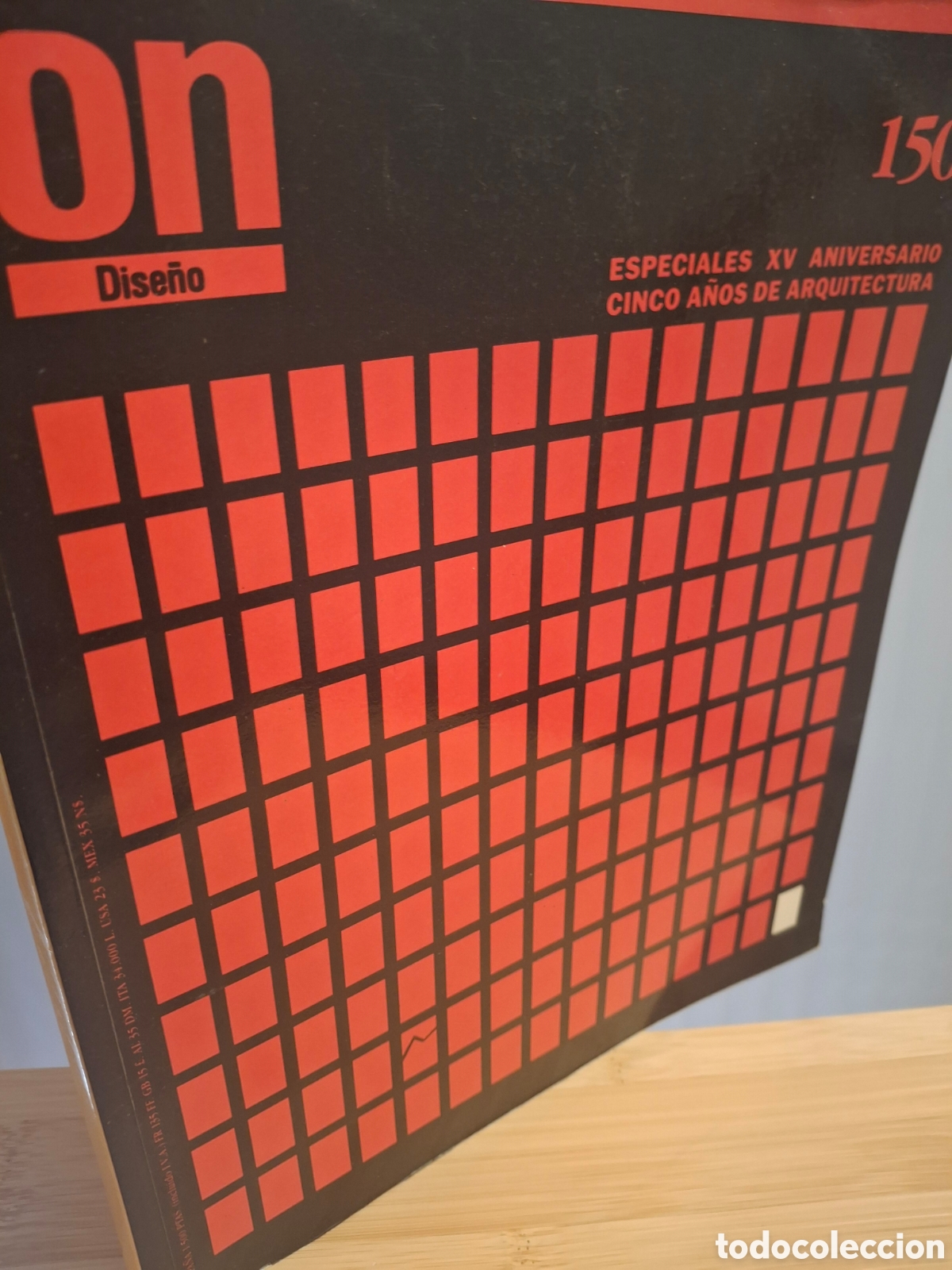 Libros de segunda mano: REVISTA ON DISE&Ntilde;O N&ordm; 150, EXPECIALES XV ANIVERSARIO, CINCO A&Ntilde;OS DE ARQUITECTURA, 1994