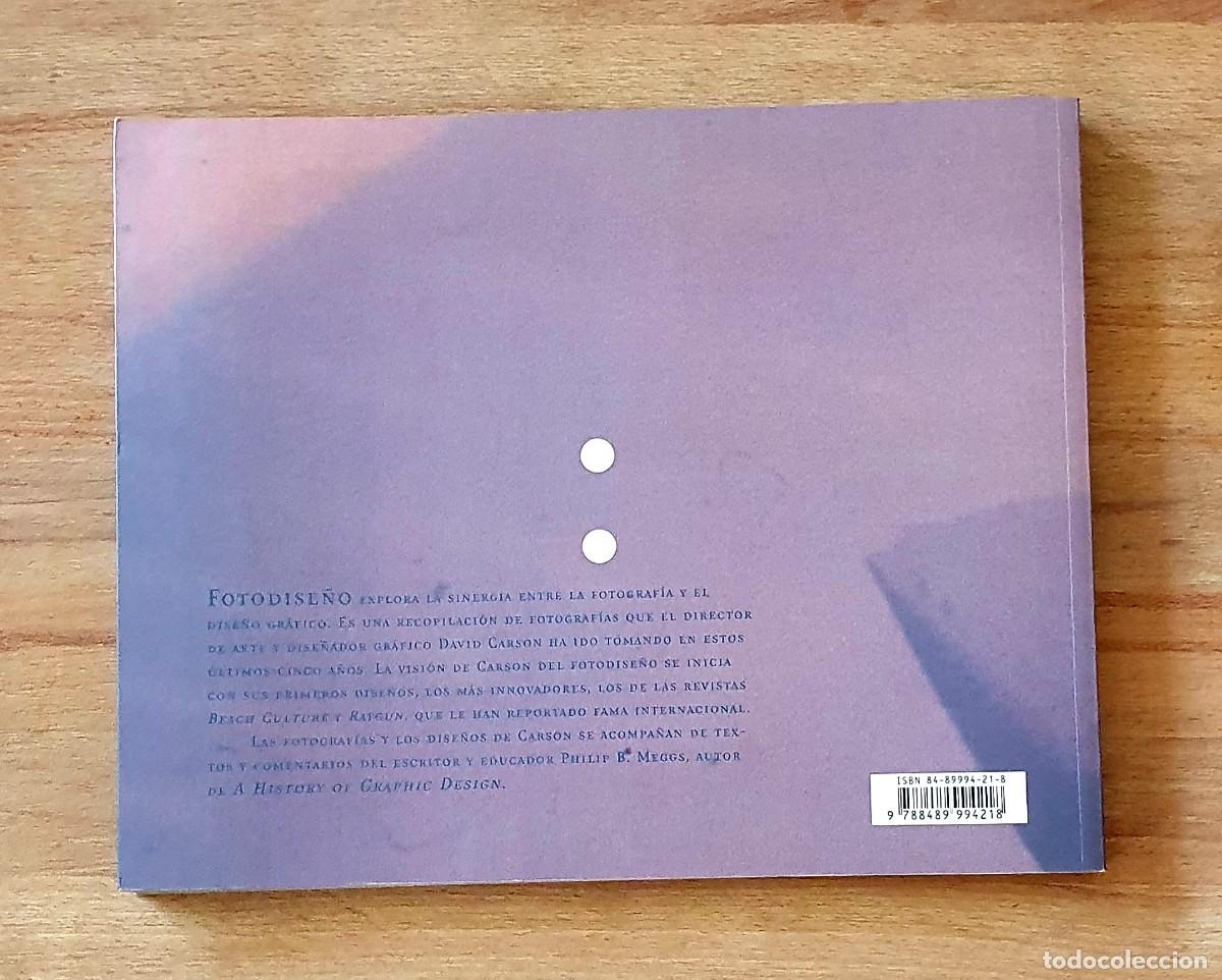 Libros de segunda mano: Fotodise&ntilde;o. David Carson - Foto 2