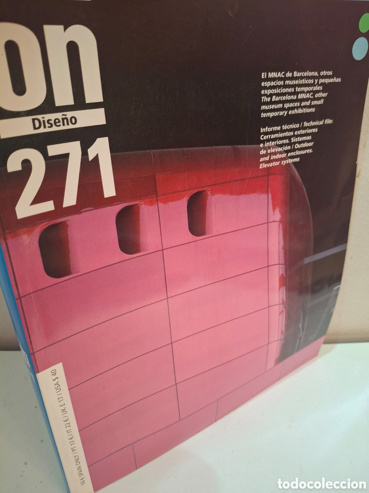 Libros de segunda mano: REVISTA ON DISE&Ntilde;O N&ordm; 271, EL MNAC DE BARCELONA, 2006