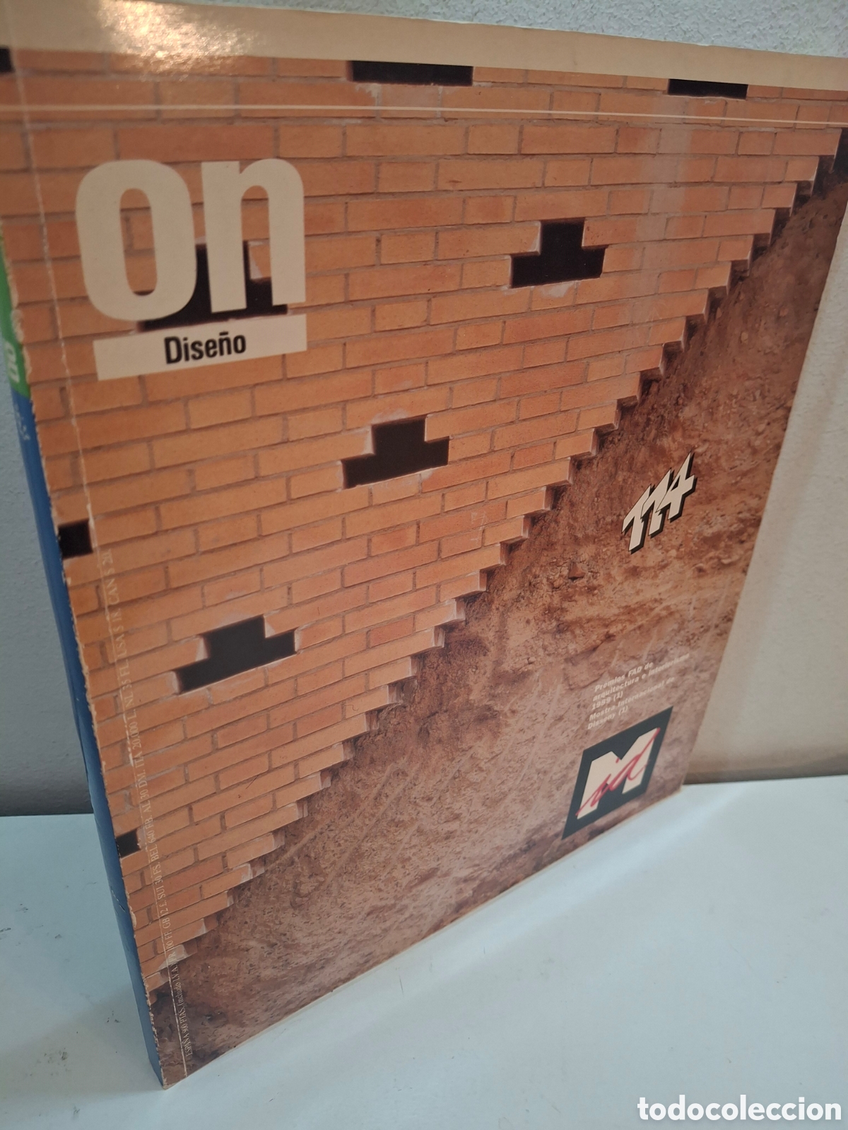 Libros de segunda mano: REVISTA ON DISE&Ntilde;O N&ordm; 114, PREMOS FAD 1989 (1)-MOSTRA INTERNACIONAL DE DISSENY 1990