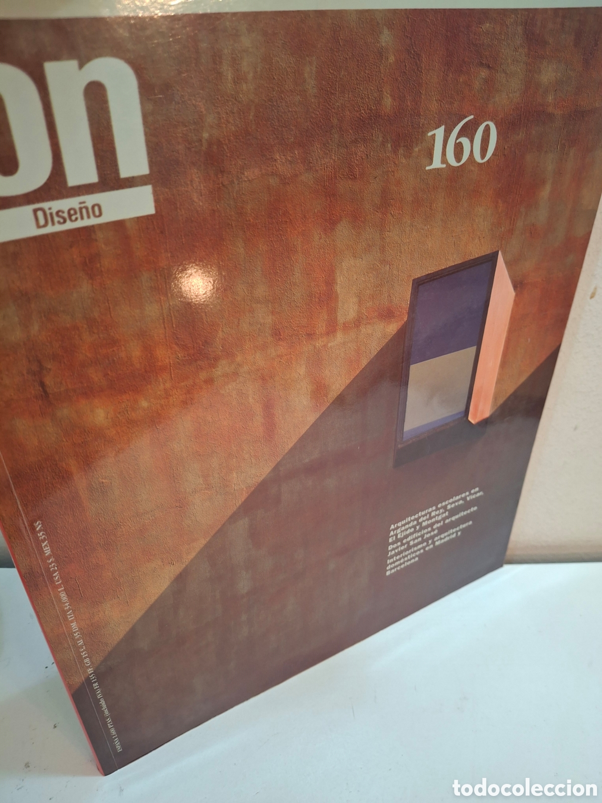 Libros de segunda mano: REVISTA ON DISE&Ntilde;O N&ordm; 160, ARQUITECTURAS ESCOLARES, 1995