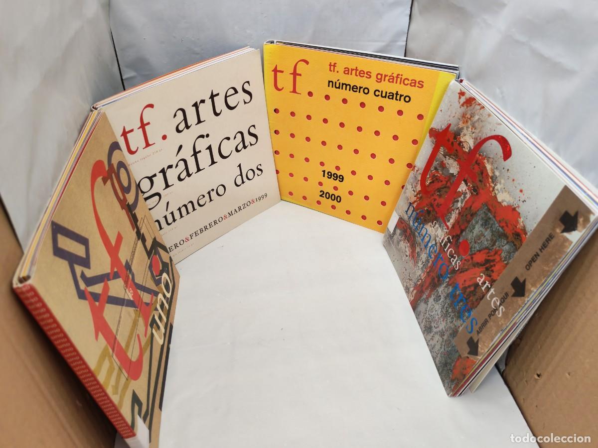 Libri di seconda mano: PACK 4 N&uacute;meros de: tf, TF Revista de Artes Gr&aacute;ficas: Uno, Dos, Tres y Cuatro