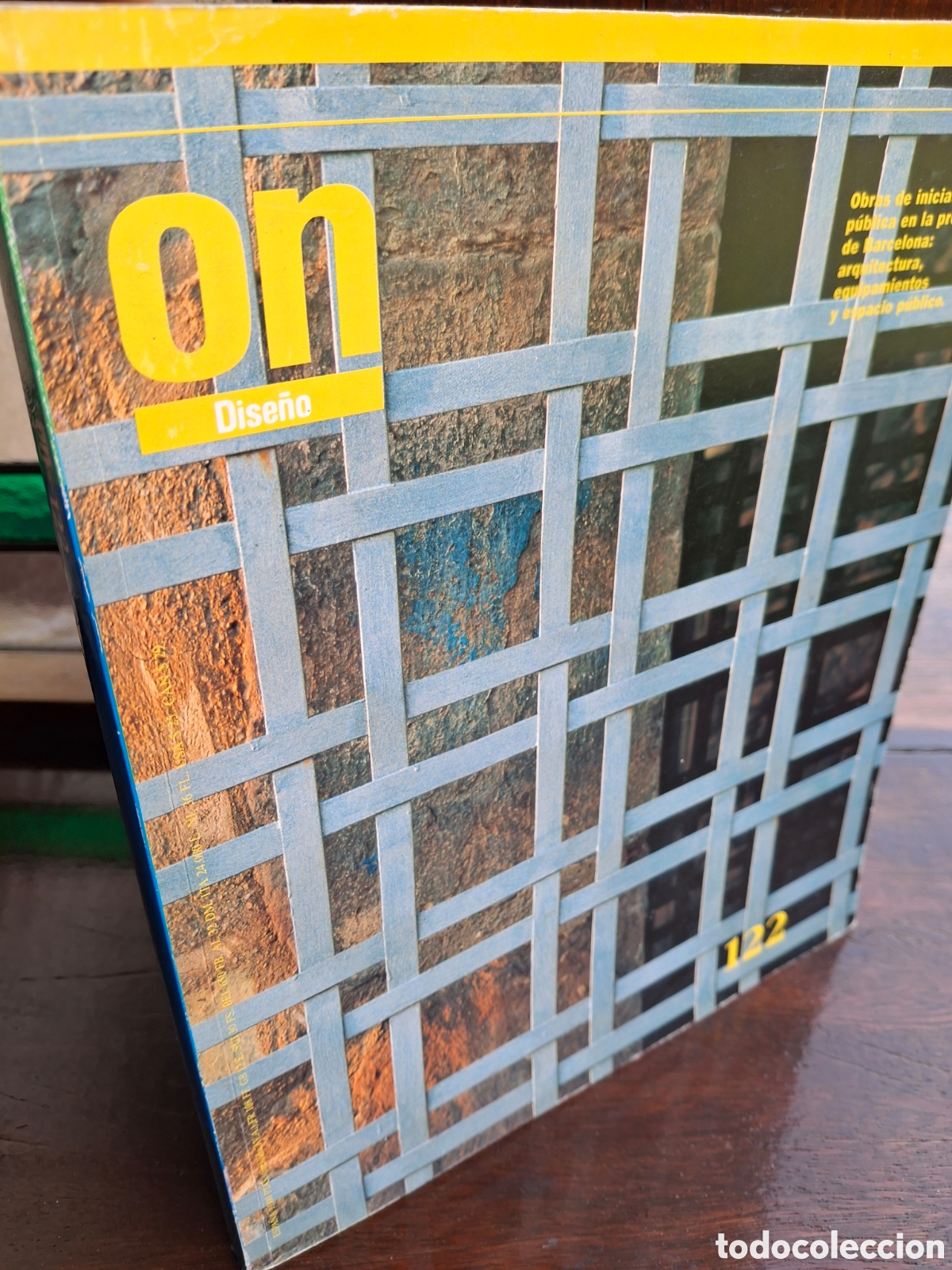 Libros de segunda mano: REVISTA ON DISE&Ntilde;O N&ordm; 122, BARCELONA. ARQUITECTURA, EQUIPAMIENTOS Y ESPACIO PUBLICO, 1991