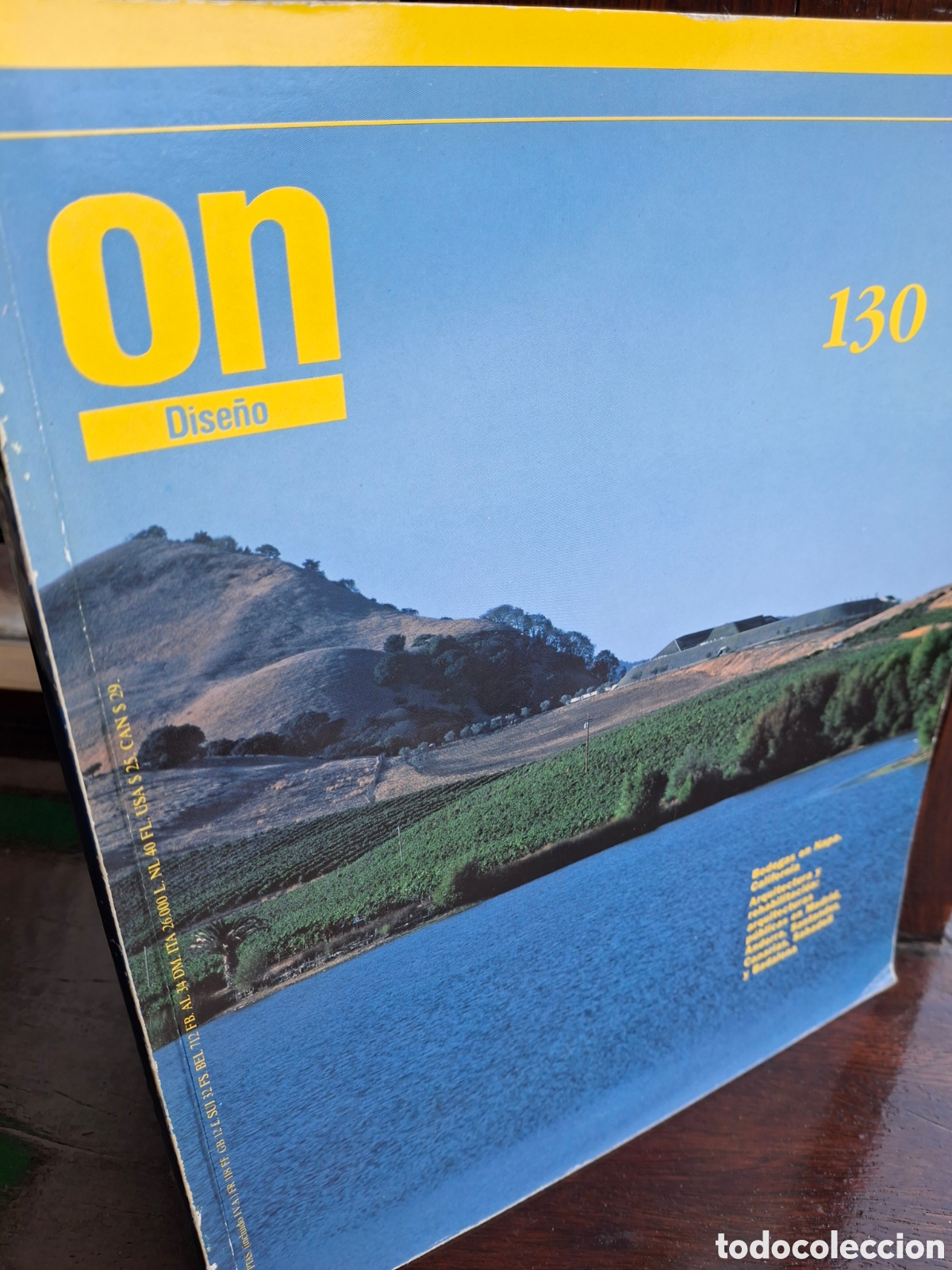 Libros de segunda mano: REVISTA ON DISE&Ntilde;O N&ordm; 121, OTI AICHER-EDIFICIOS CULTURALES, DE SERVICIO, RESIDENCIALES, 1991
