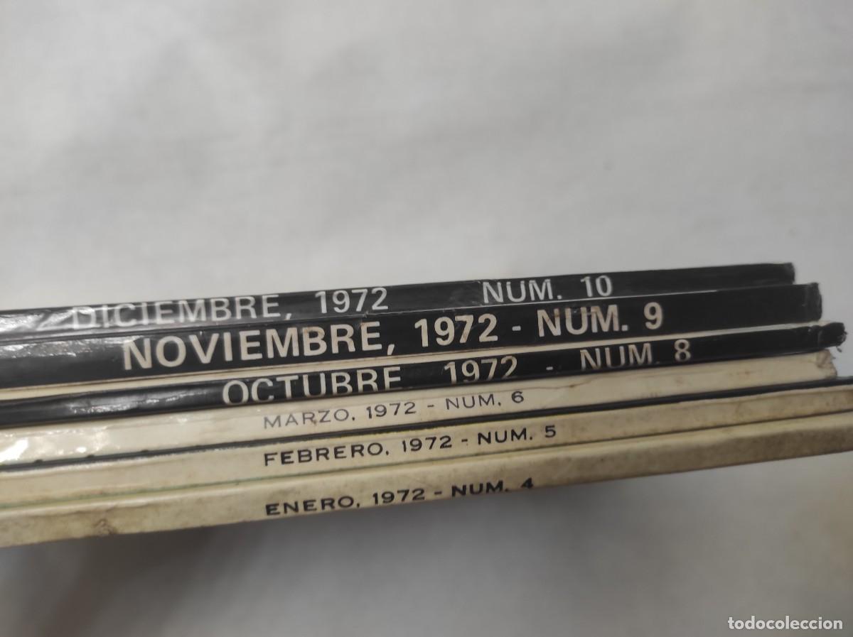 Libros de segunda mano: lote 6 revistas NUEVA LENTE 1972, nunca