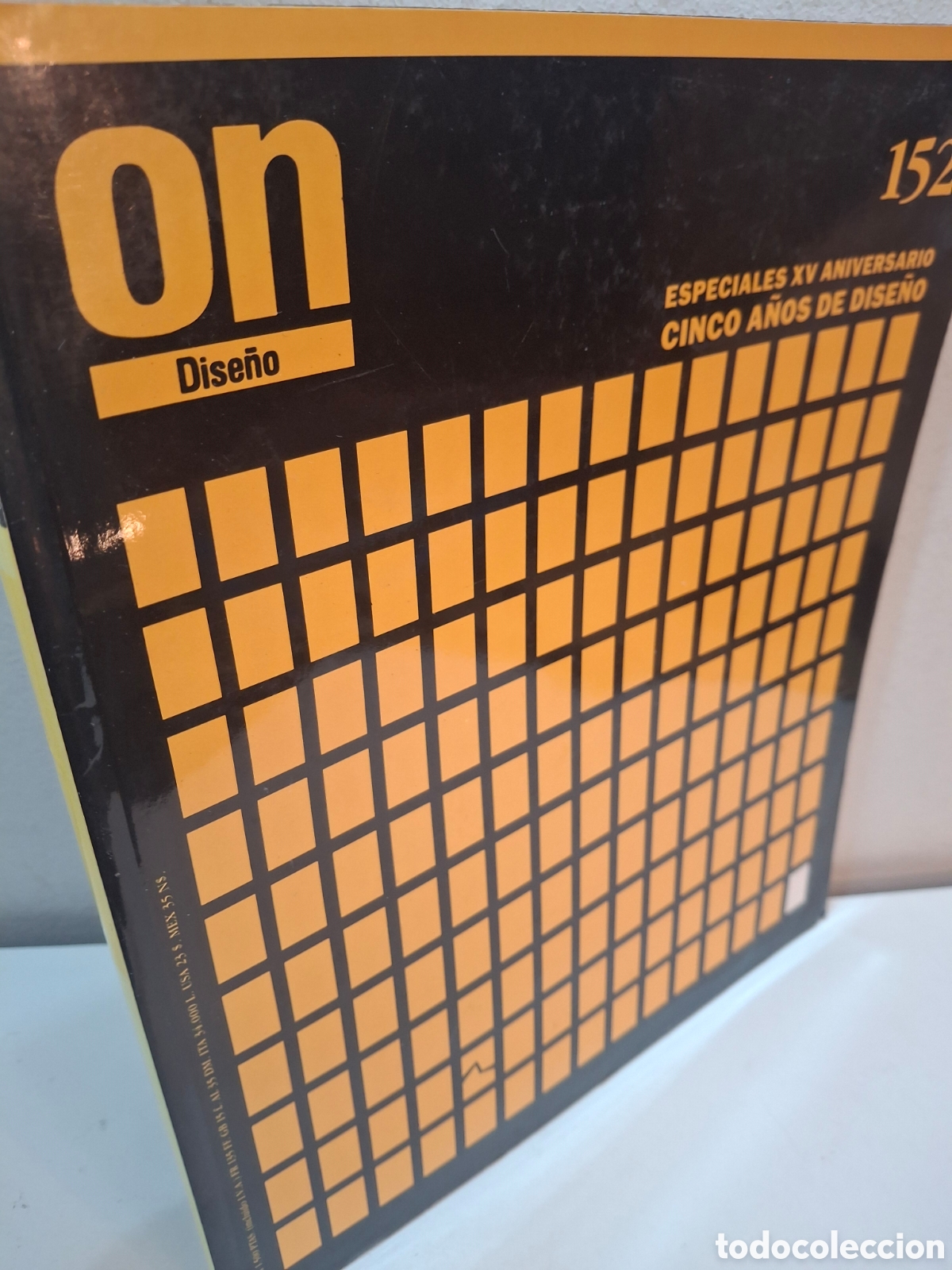 Libros de segunda mano: REVISTA ON DISE&Ntilde;O N&ordm; 152, ESPECIALES XV ANIVERSARIO-CINCO A&Ntilde;OS DE DISE&Ntilde;O, 1994