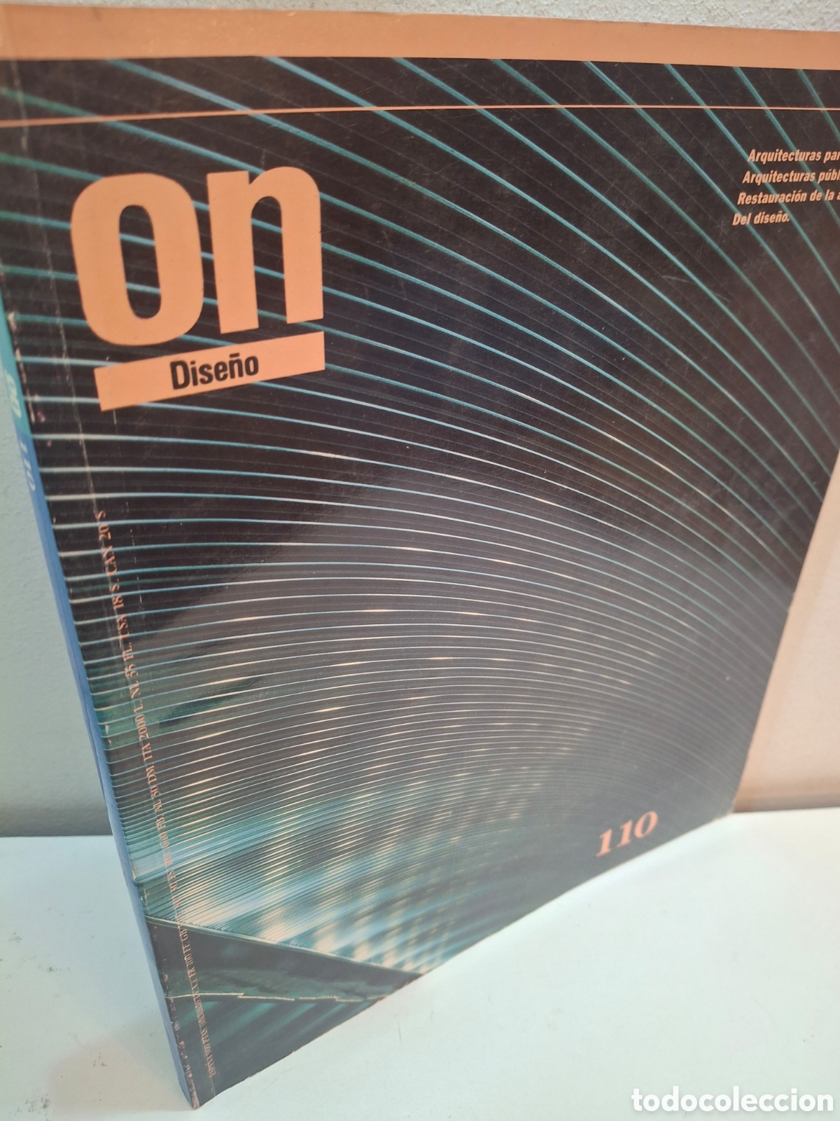 Second hand books: REVISTA ON DISE&Ntilde;O N&ordm; 110, ARQUITECTURA PARA EL TRANSPORTE, 1990
