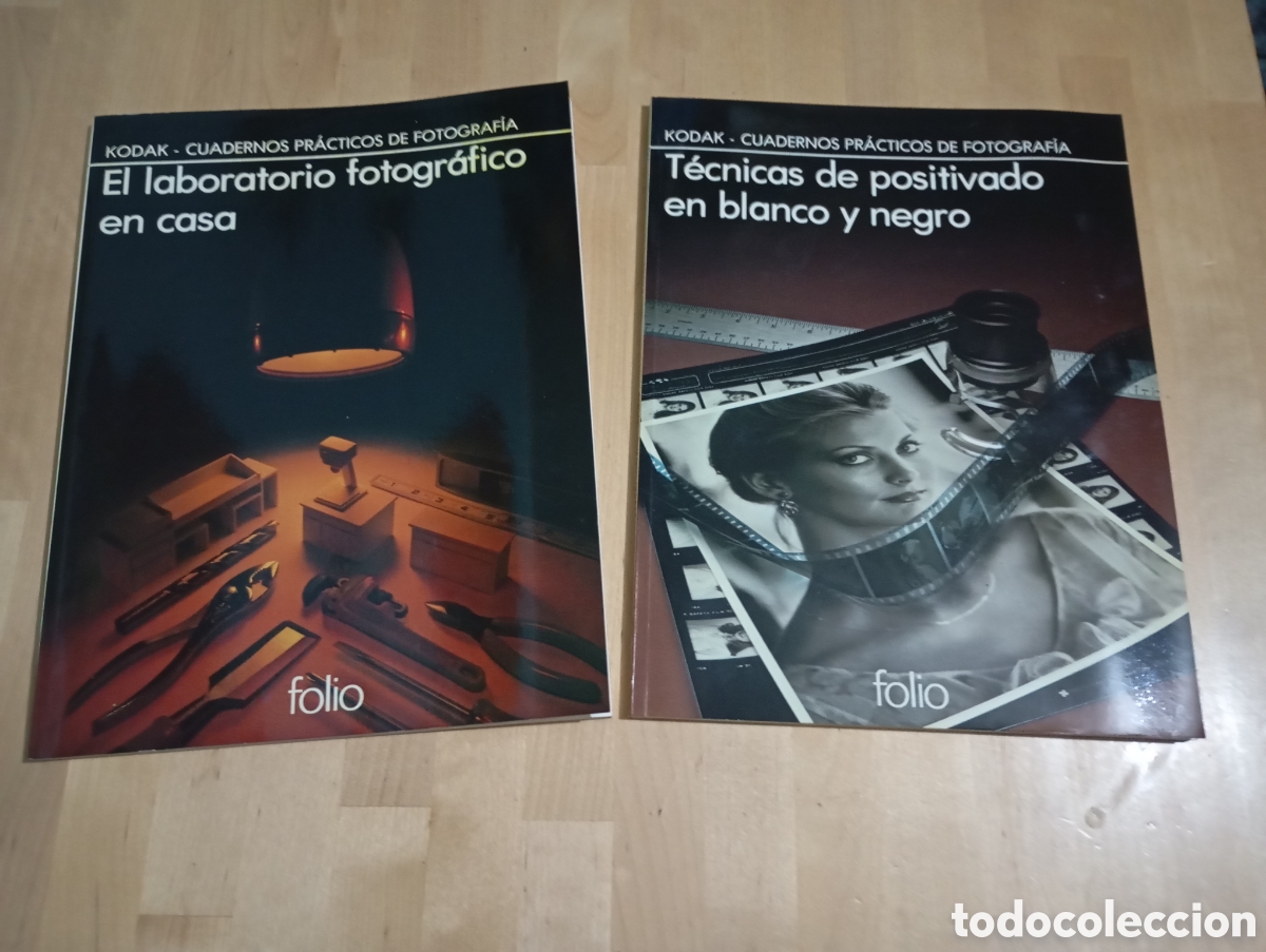Libros de segunda mano: Precio por los dos. Kodak Cuadernos Pr&aacute;cticos de Fotograf&iacute;a. Laboratorio + T&eacute;cnicas Positivado