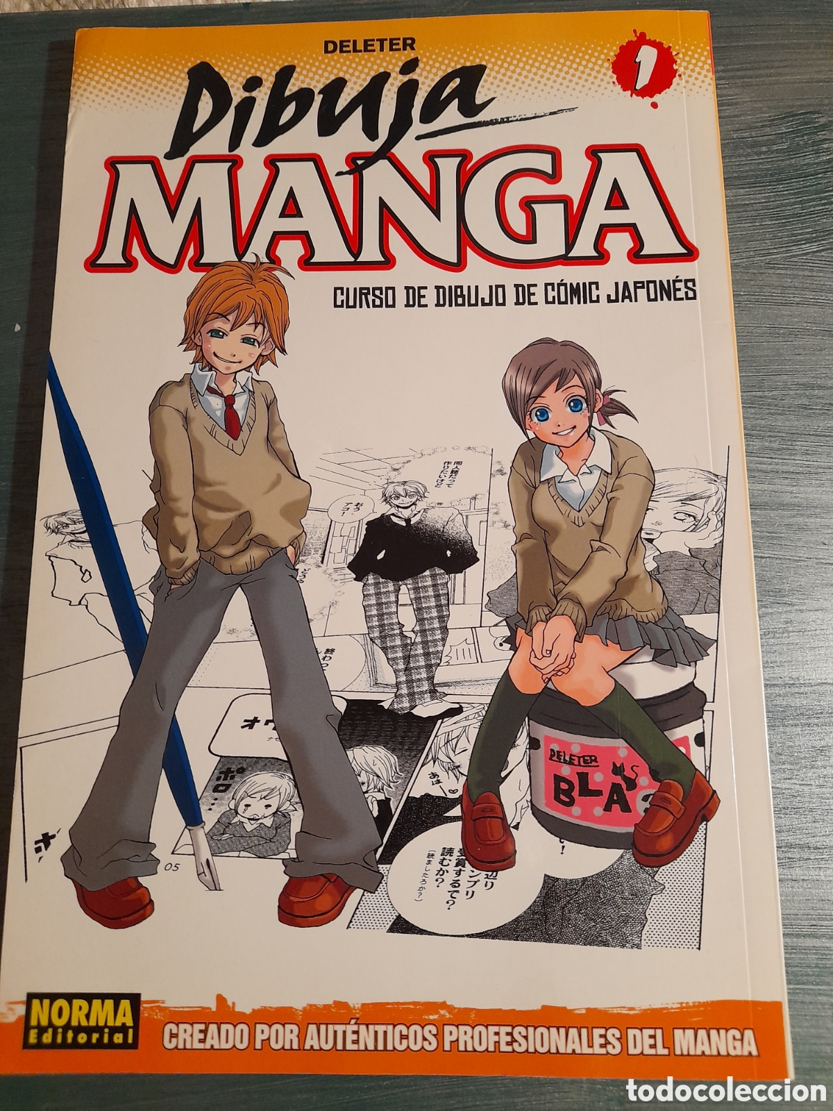 Livros em segunda m&atilde;o: Libro de aprendizaje, Dibuja Manga Japon&eacute;s, editorial Norma