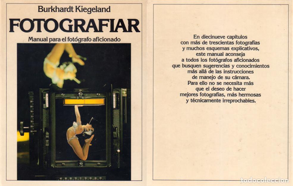 Libros de segunda mano: FOTOGRAFIAR - MANUAL PARA EL FOTOGRAFO AFICIONADO