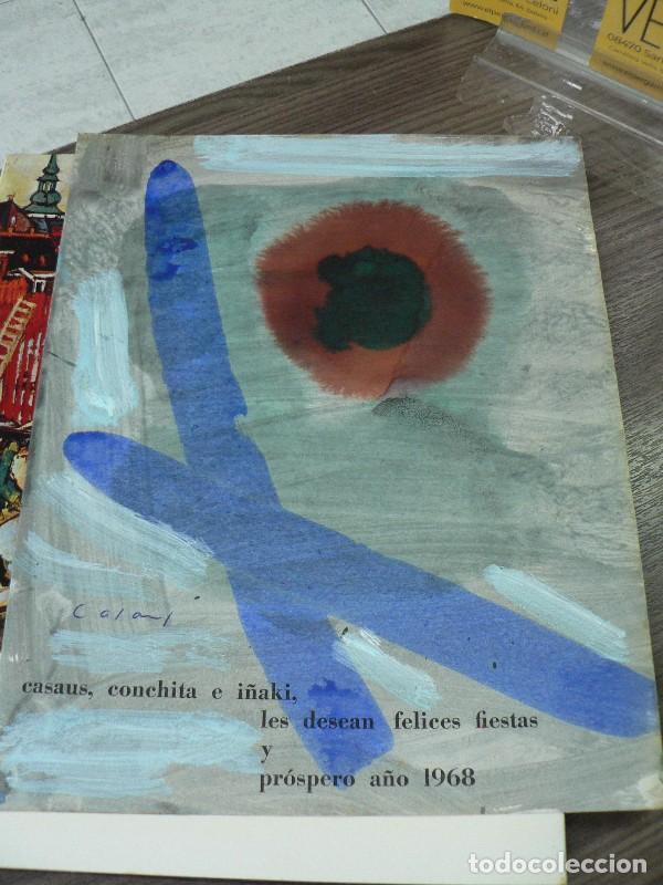 Libros de segunda mano: Acuarela Jes&uacute;s Casaus: felicitaci&oacute;n navide&ntilde;a para el a&ntilde;o 1968 - Casaus - El autor - 1967, 1&ordf; ed.