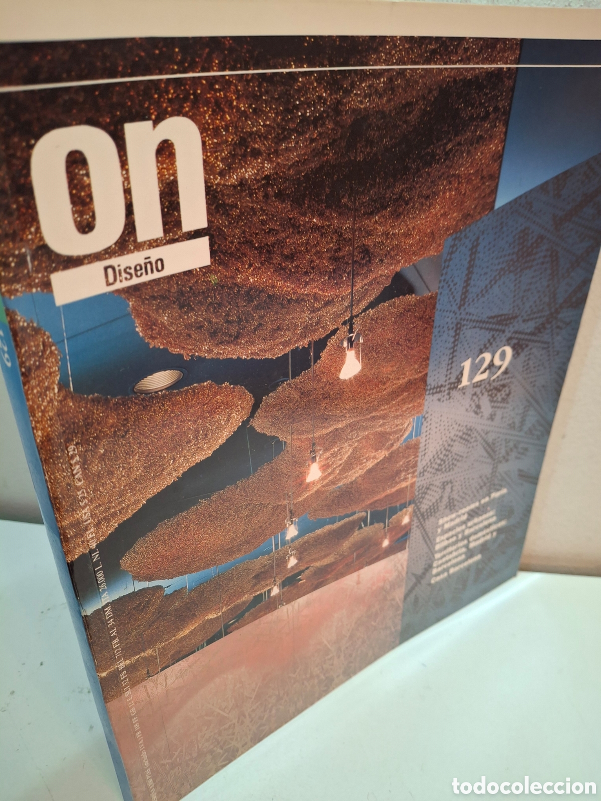 Libros de segunda mano: REVISTA ON DISE&Ntilde;O N&ordm; 129, SHOW-ROOMS EN PARIS Y MADRID, 1992