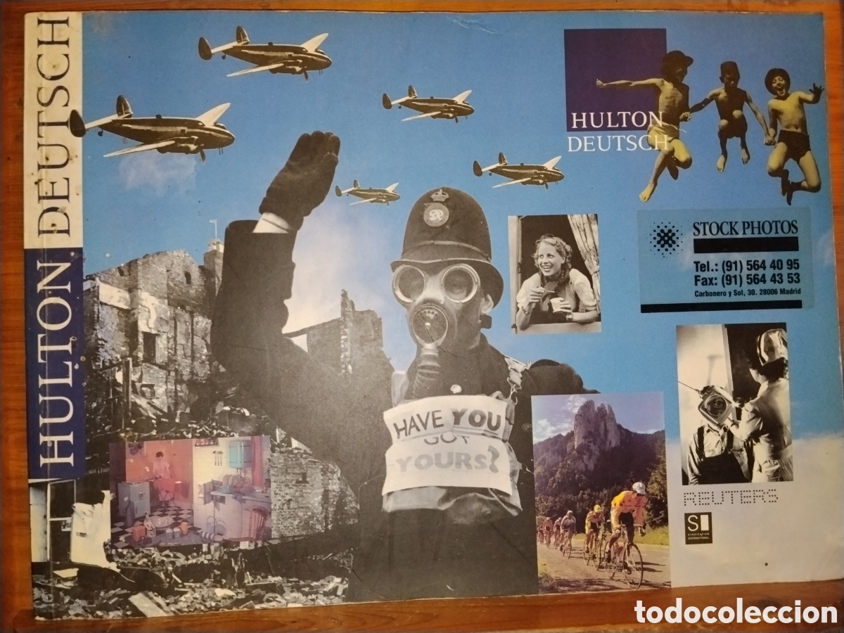 Libros de segunda mano: Cat&aacute;logo Muestrario de Archivo Fotogr&aacute;fico Stock Photos.Reuters/Hulton Deutsch.Delega.Madrid a&ntilde;os 90