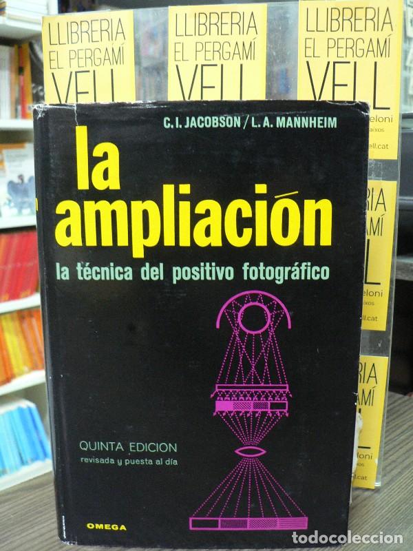 Libros de segunda mano: Ampliaci&oacute;n. T&eacute;cnica del Positivo: Enlarging - Jacobson y Mannheim - Ediciones Omega - Foto Bibliotec