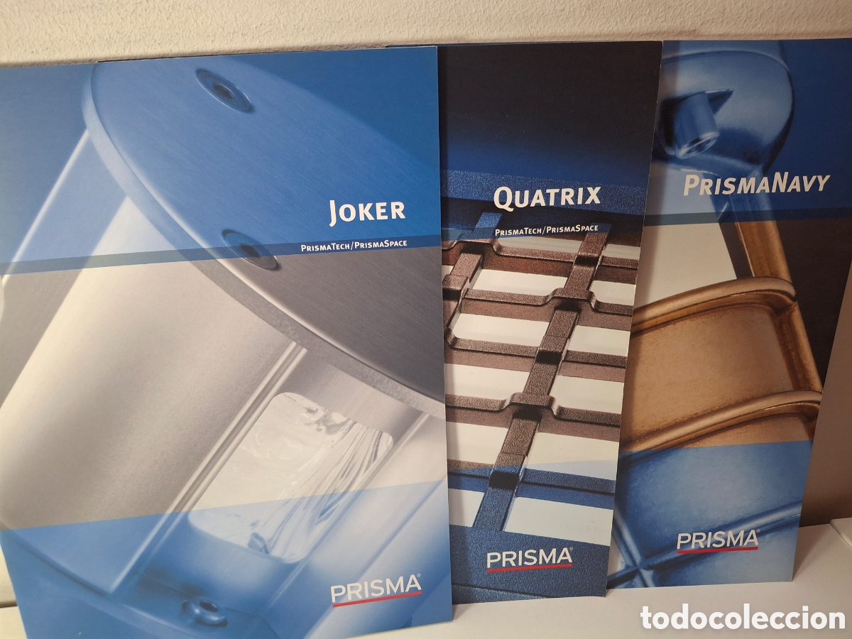 Libros de segunda mano: 3 CATALOGOS PRISMA, (i) PRISMANAVY (ii) JOKER (iii) QUATRIX, 2005