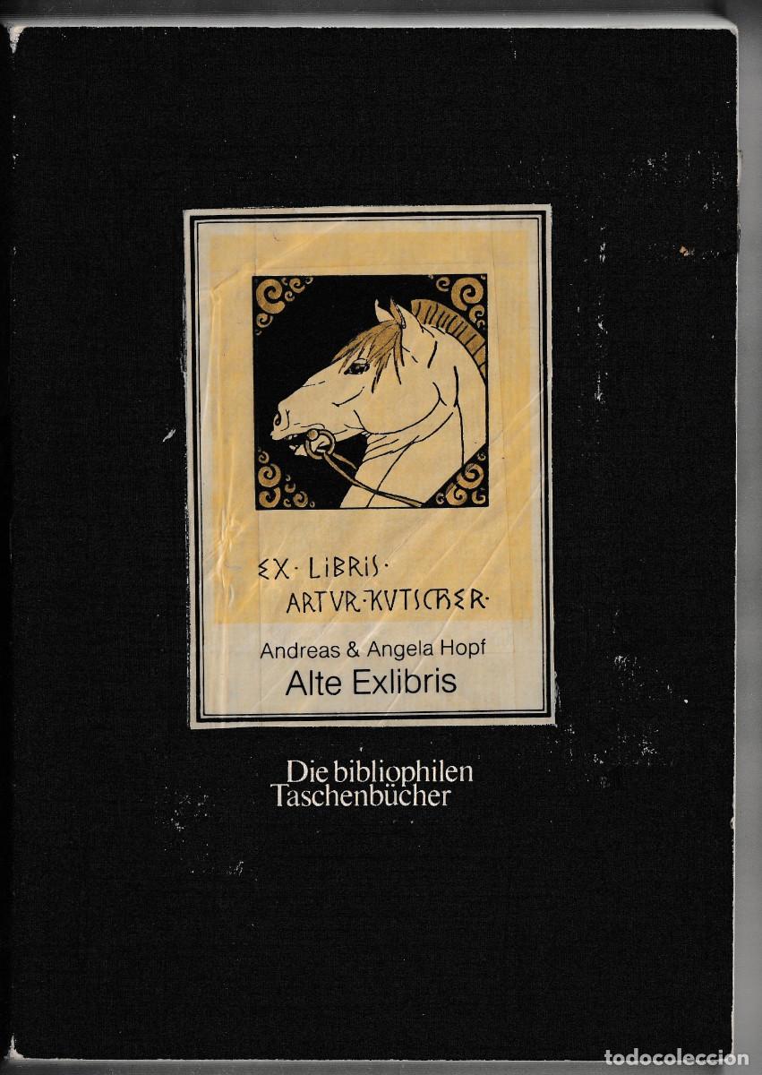 Libros de segunda mano: ALTE EXLIBRIS. ANDREAS & ANGELA HOPF. DIE BIBLIOPHILEN TASCHENB&Uuml;CHER. 1978