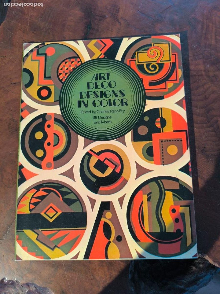 Libros de segunda mano: ART DECO DESIGNS IN COLOR, EDITED BY CHARLES RAHN FRY119 DESIGNS AND MOTIFS