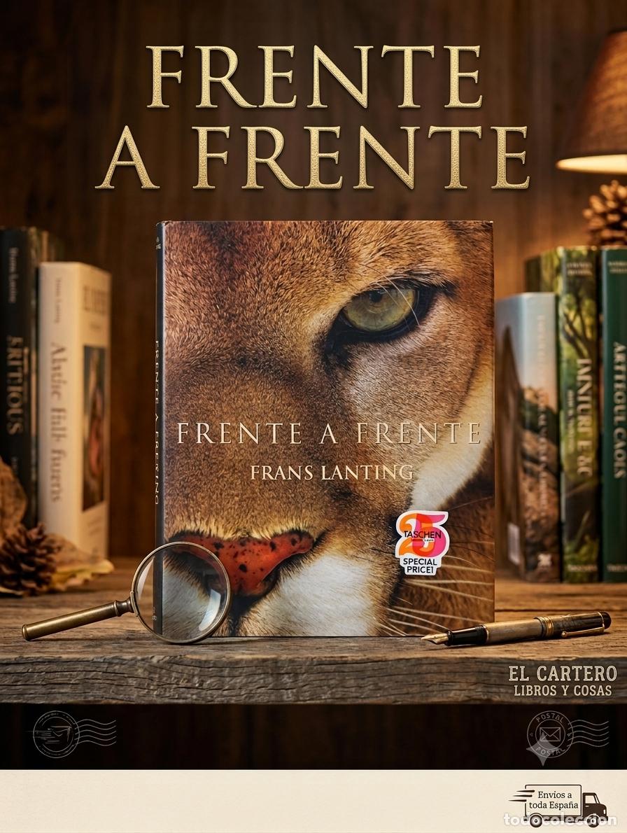 Libros de segunda mano: FRENTE A FRENTE FRANS LANTING TASCHEN GRAN FORMATO FOTOGRAFIA NATURALEZA SALVAJE