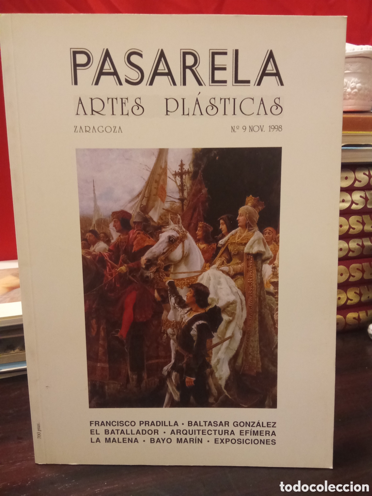 Libros de segunda mano: PASARELA ARTES PL&Aacute;STICAS - ZARAGOZA N.&deg;9 NOV. 1998