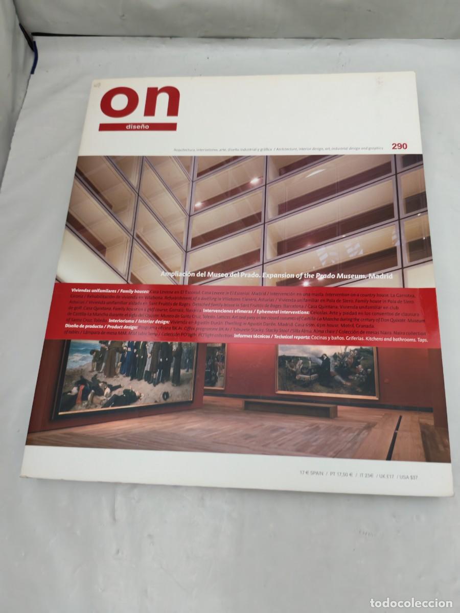 Libri di seconda mano: ON DISE&Ntilde;O. Arquitectura, Interiorismo, Arte, Dise&ntilde;o Industrial y Gr&aacute;fica, N&uacute;mero 290, A&ntilde;o 2008