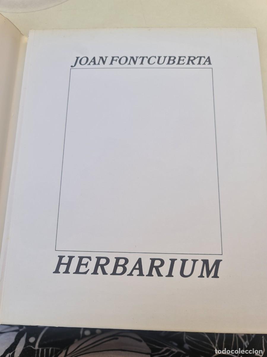 Libros de segunda mano: Herbarium. Joan Fontcuberta. Fotoggrafia. 1984. Editorial Gustavo Gili, SA.