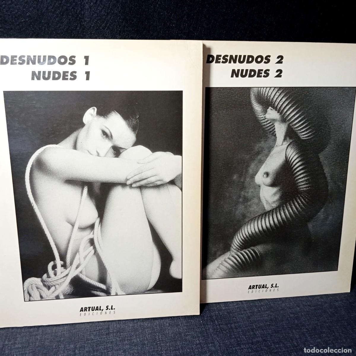 Libros de segunda mano: ⚜️ L1801. DESNUDOS 1 y 2 (Nudes) - Artual Ediciones - Fotograf&iacute;a Art&iacute;stica Desnudo B/N y Color Lote