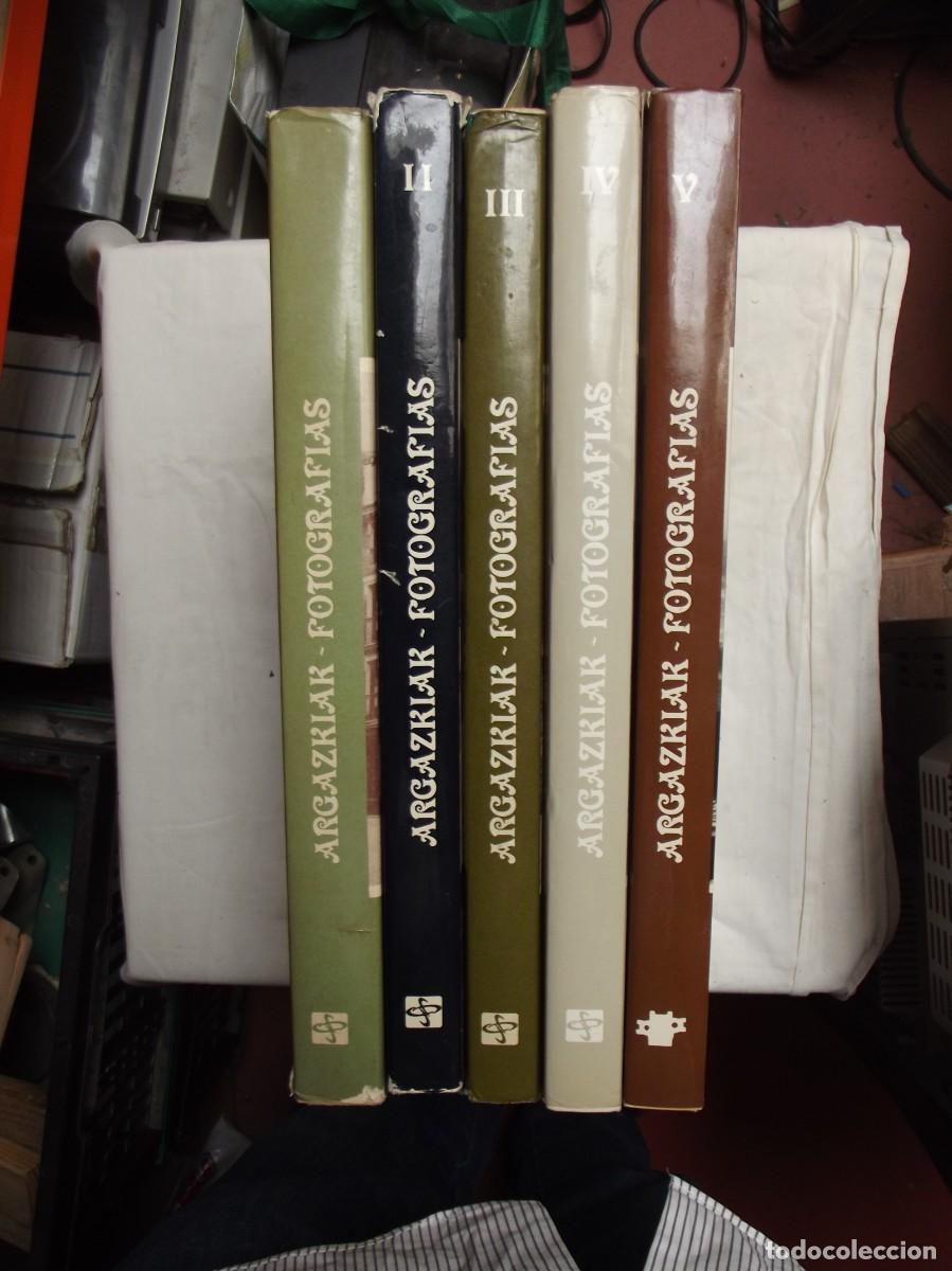 Libros de segunda mano: ARGAZKIAR - FOTOGRAFIAS 5 TOMOS