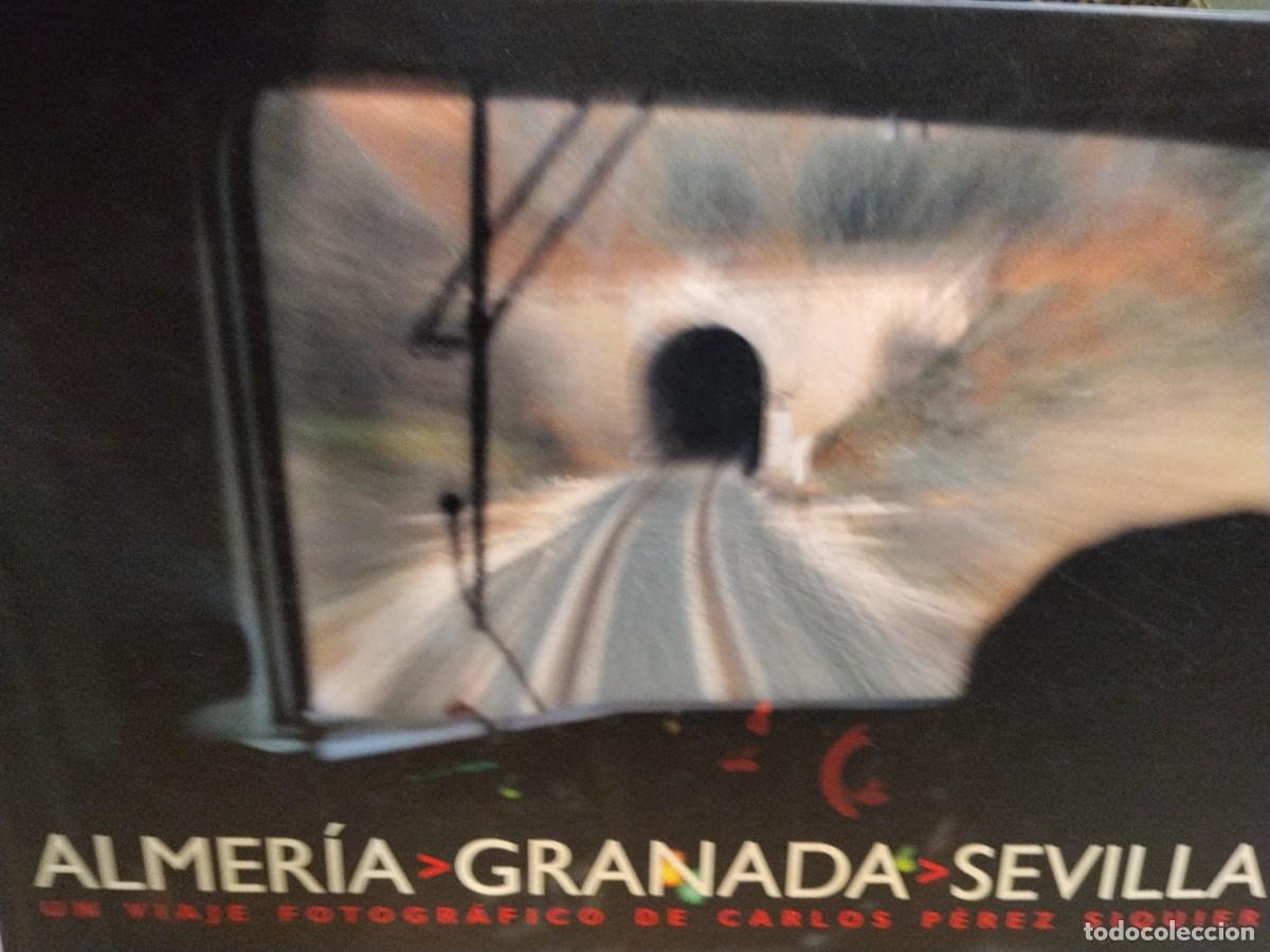 Libros de segunda mano: Almeria/ Granada/ Sevilla. Un viaje fotogr&aacute;fico de Carlos P&eacute;rez Siquier
