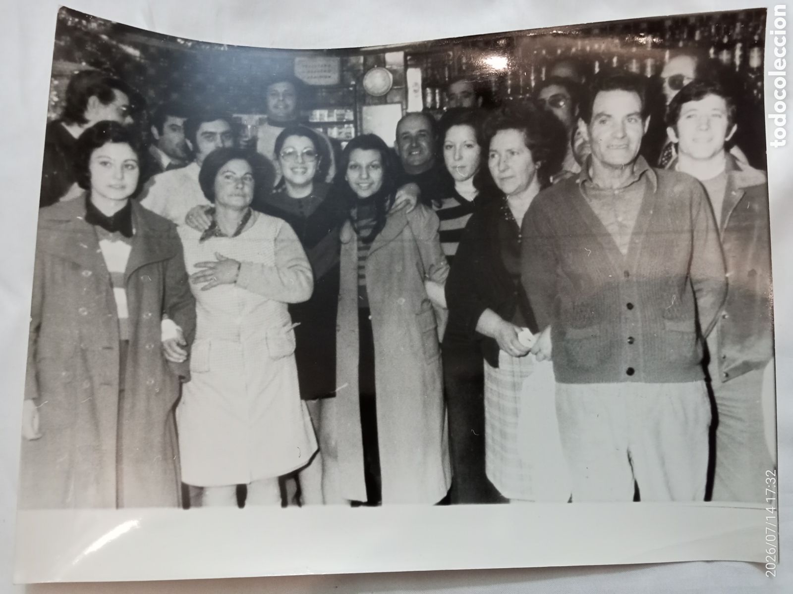 Libri di seconda mano: Fotograf&iacute;a original el gordo de Valencia del 74