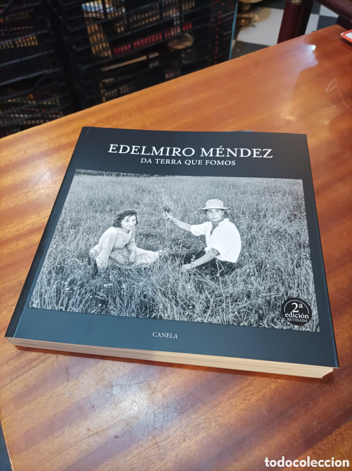 Libros de segunda mano: EDELMIRO MENDEZ .DA TERRA QUE FOMOS.. FOTOGRAF&Iacute;AS DA PONTENOVA(1957-1964)