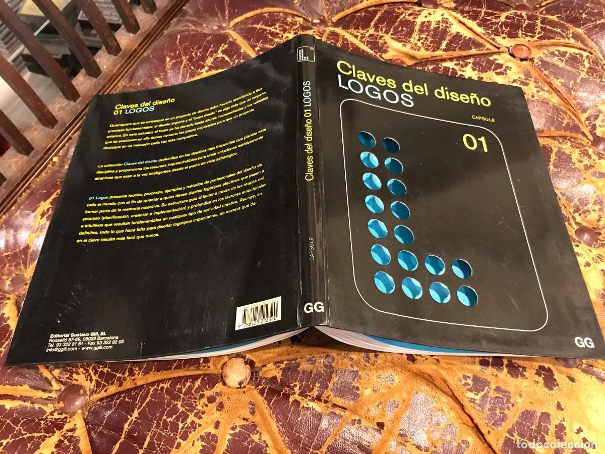 Libros de segunda mano: CLAVES DEL DISE&Ntilde;O. LOGOS. CAPSULE. 01. ED. GUSTAVO GILI, 2007. (DISE&Ntilde;O GR&Aacute;FICO)
