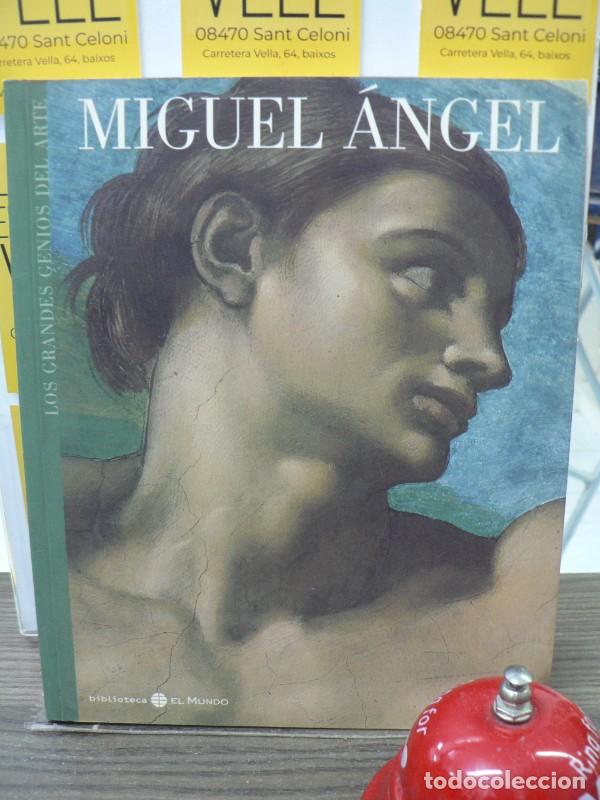 Libros de segunda mano: Miguel &Aacute;ngel - El Mundo - Unidad Editorial - Los grandes genios del arte