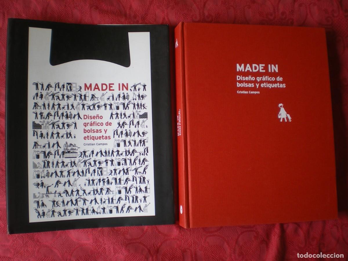 Libros de segunda mano: MADE IN: DISE&Ntilde;O GR&Aacute;FICO DE BOLSAS Y ETIQUETAS. CRISTIAN CAMPOS. MAOMAO.