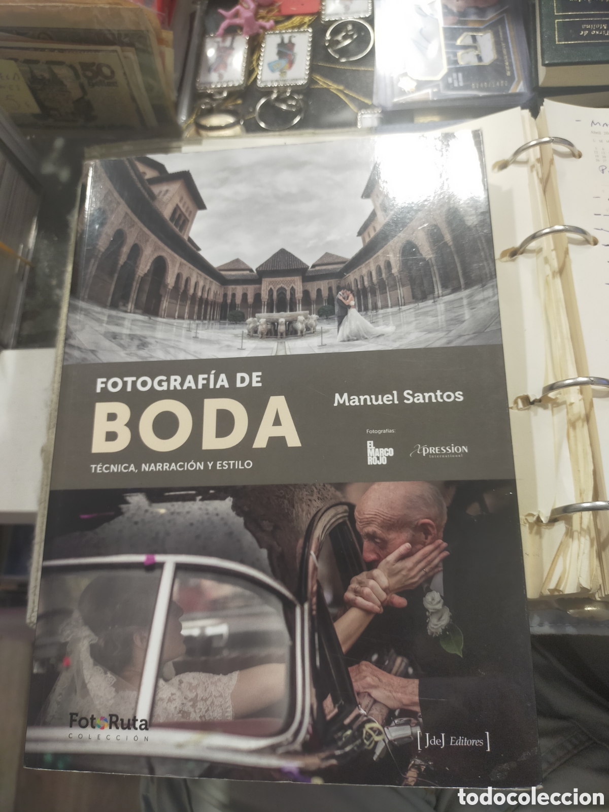 Libros de segunda mano: FOTOGRAF&Iacute;A DE BODA MANUEL SANTOS T&Eacute;CNICA NARRACI&Oacute;N Y ESTILO
