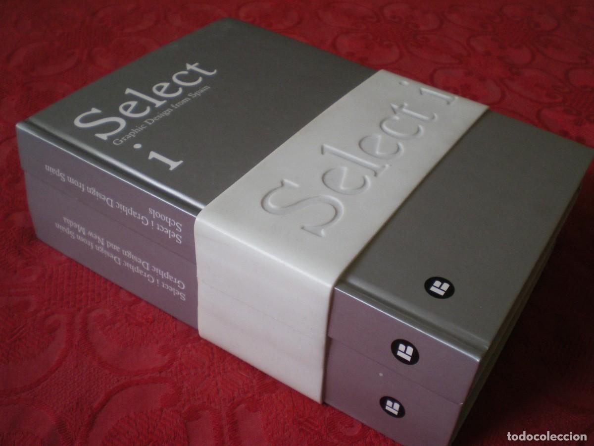 Libros de segunda mano: SELECT I. GRAPHIC DESIGN FROM SPAIN. INDEX BOOK. 2 TOMOS.
