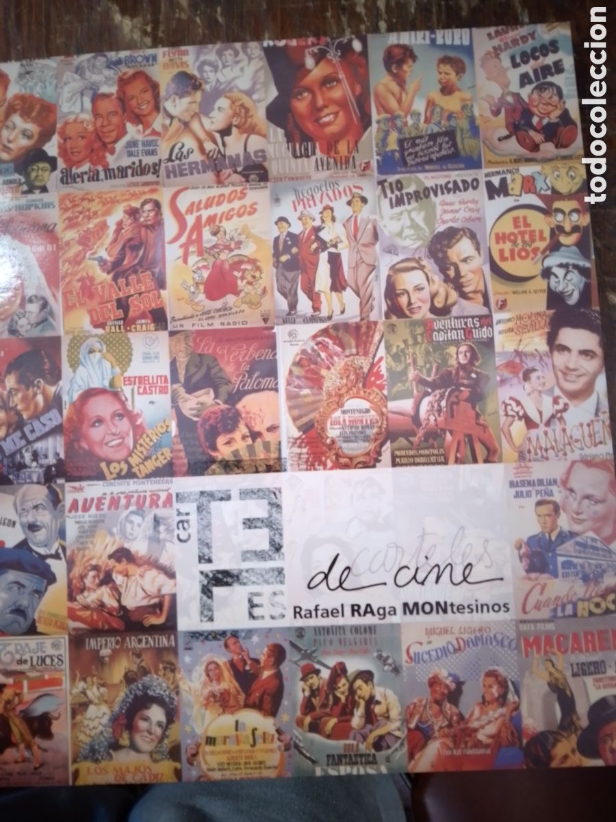 Libros de segunda mano: RAFAEL RAGA MONTESINOS. CARTELES DE CINE. UPV. 2001