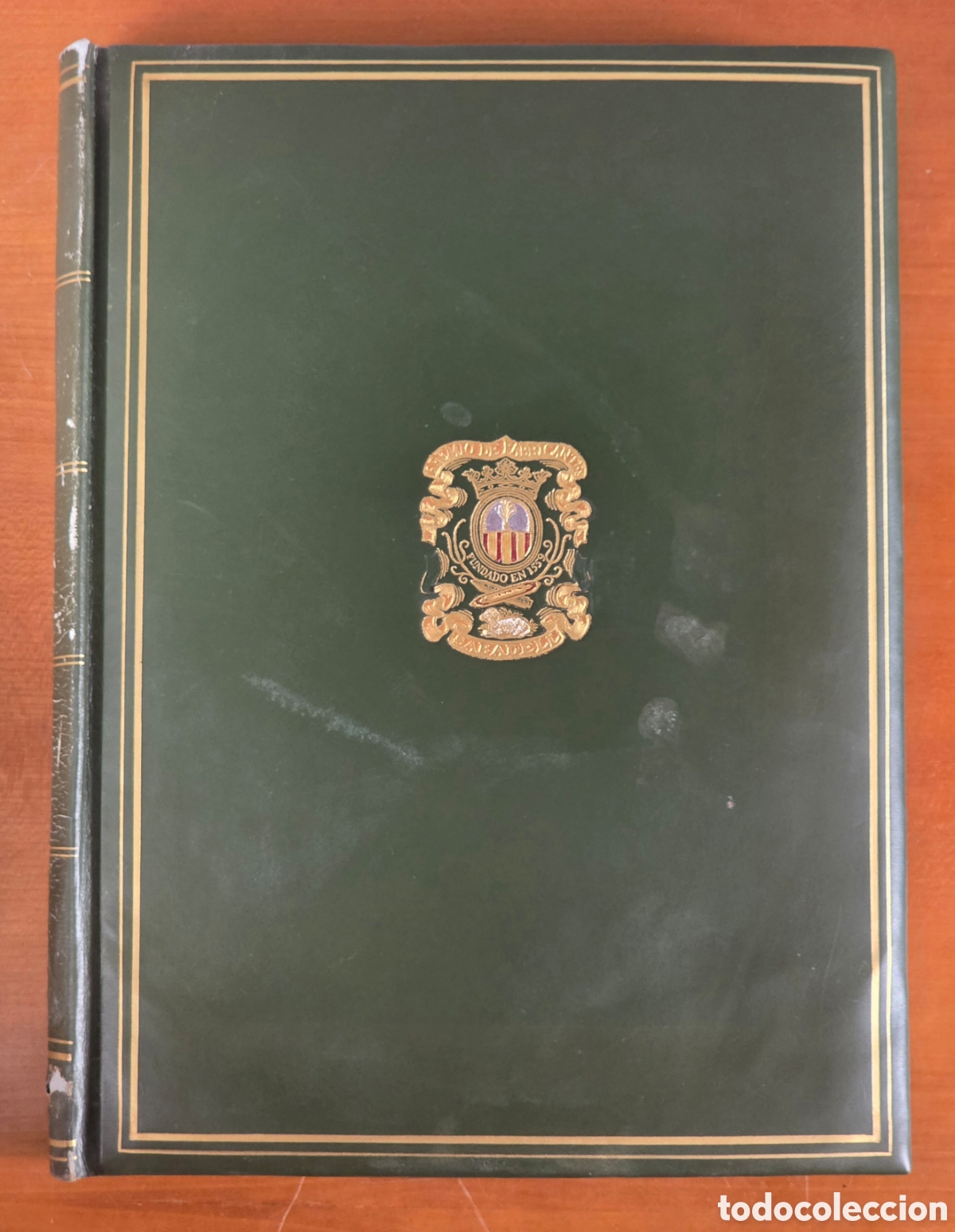 Libros de segunda mano: &Aacute;lbum 53 Fotograf&iacute;as Gremio Fabricantes Sabadell Riada 1962 Visita Franco Reportaje P&eacute;rez de Rozas