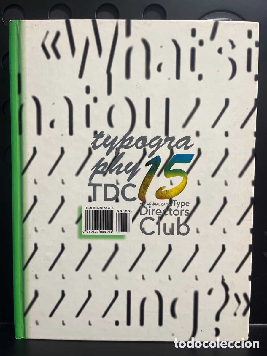 Libros de segunda mano: TYPOGRAPHY TDC 15 : THE ANNUAL OF THE DIRECTORS CLUB ( 1994 )