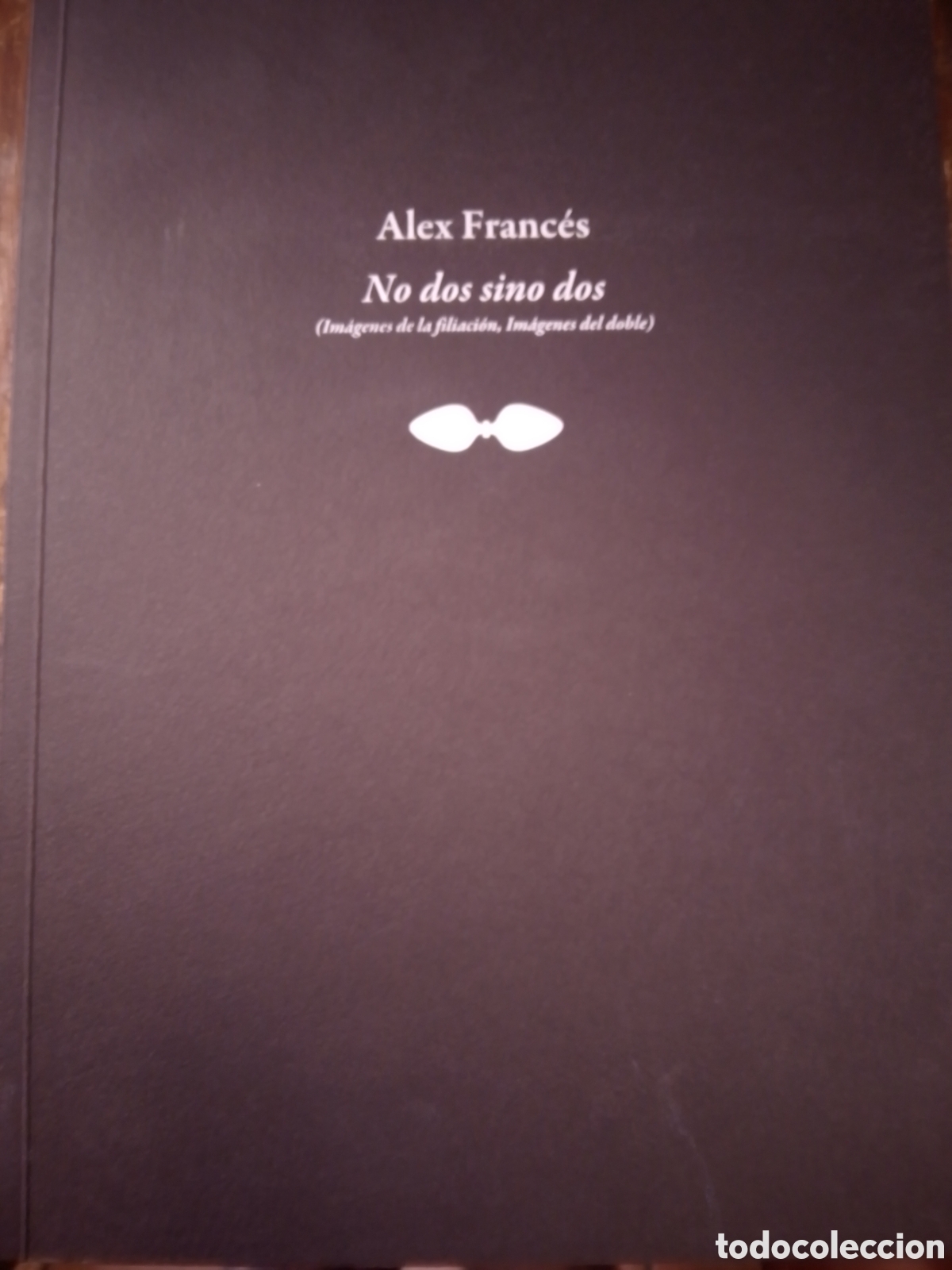 Libros de segunda mano: ALEX FRANCES. NO DOS SINO DOS. IMAGENES DE LA FILIACION. FUNDACION CHIRIVELLA SORIANO. 2009