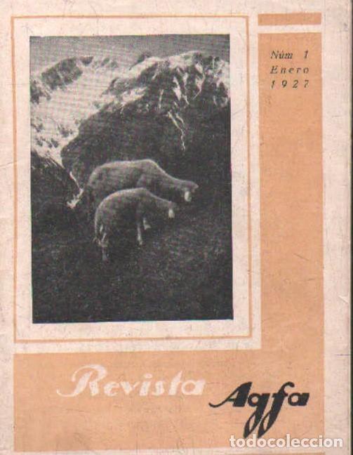 Libros de segunda mano: REVISTA AGFA NUMERO 1, ENERO 1927. A-FOTO-929