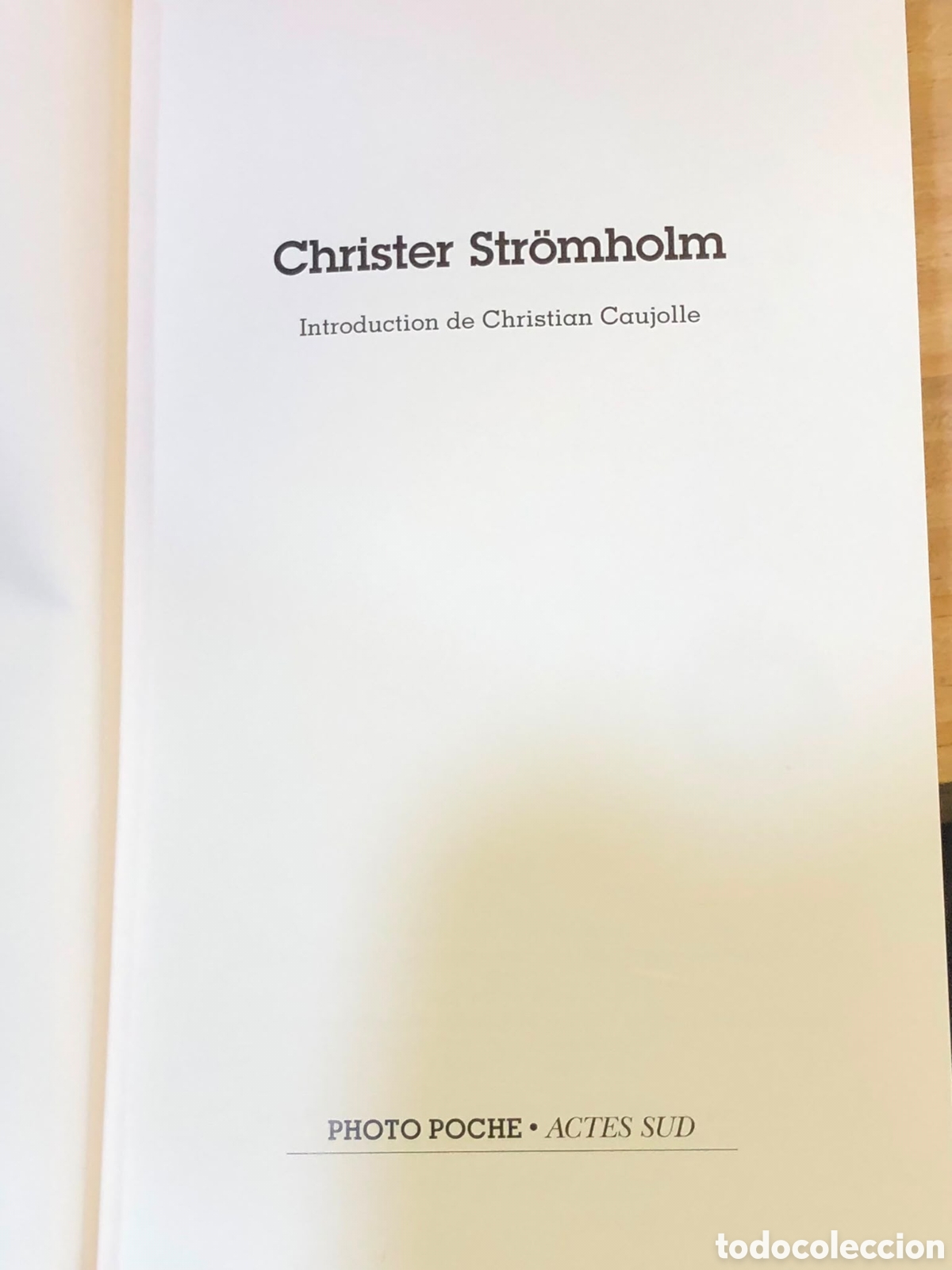 Libros de segunda mano: Christer Str&ouml;mholm (Fotograf&iacute;a)
