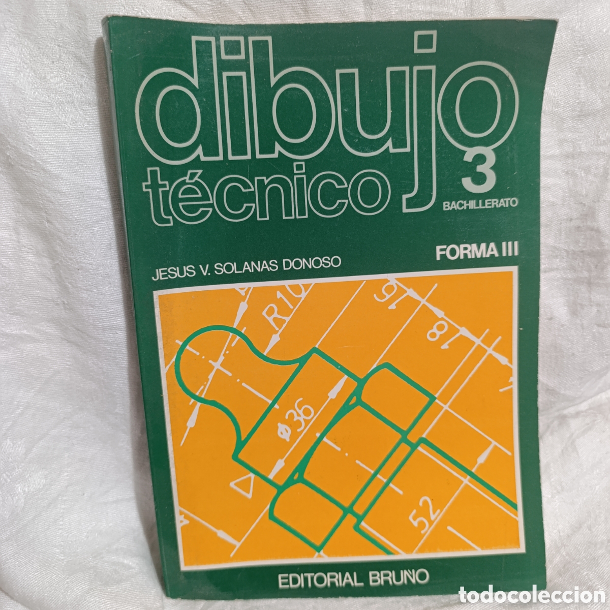 Libros de segunda mano: 1 edicion,Dibujo T&eacute;cnico 3 Bachillerato ,geometr&iacute;a y la representaci&oacute;n t&eacute;cnica.1977