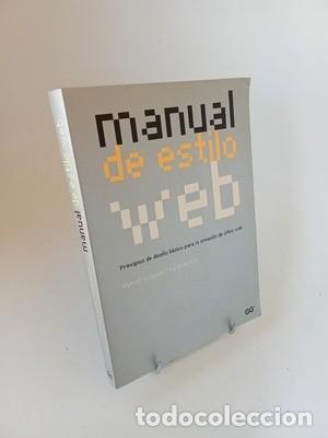 Libros de segunda mano: Manual de estilo web. Principios de dise&ntilde;o b&aacute;sico